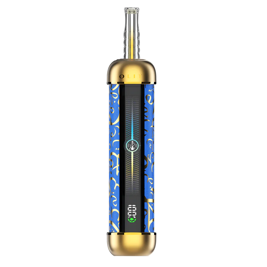 Olit Hookalit Pro 60K Blue Razz Lemonade Disposable Vape - Black Coral